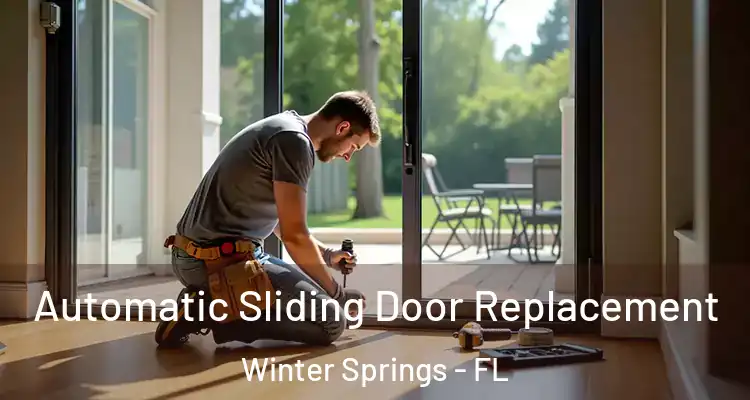  Automatic Sliding Door Replacement Winter Springs - FL