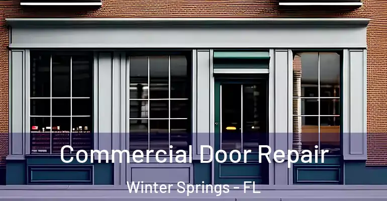  Commercial Door Repair Winter Springs - FL