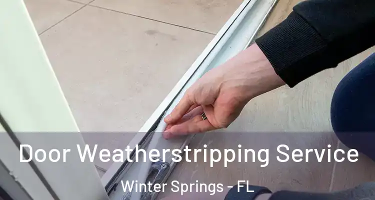  Door Weatherstripping Service Winter Springs - FL