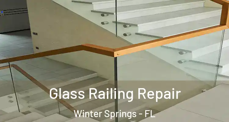  Glass Railing Repair Winter Springs - FL