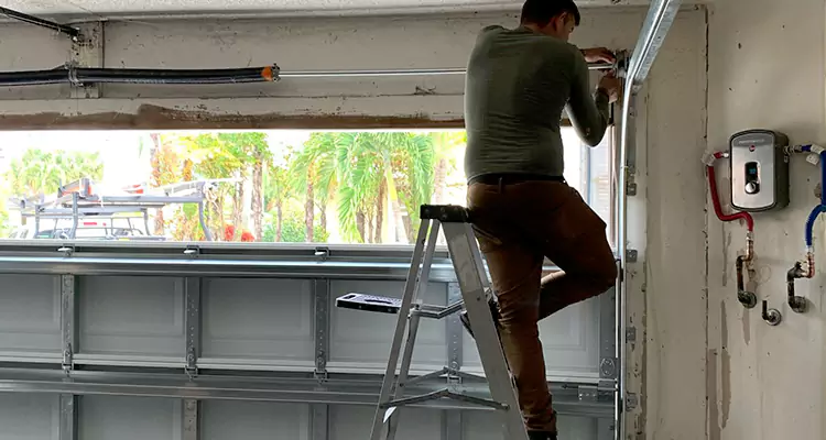 Garage Door Tension Spring Replacement in Winter Springs, FL