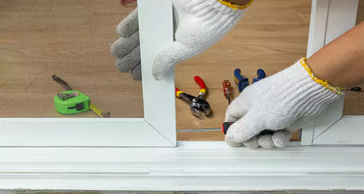 Sliding Glass Door Off Rails Repair in Winter Springs, FL