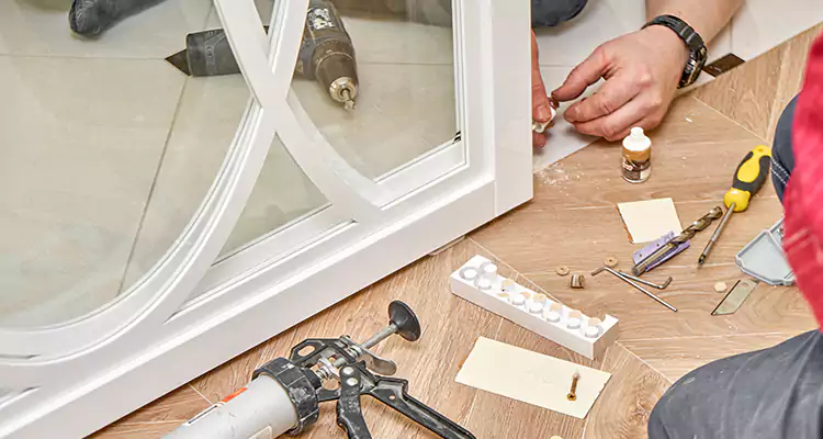 Interior Patio Door Casing Repair in Winter Springs, FL