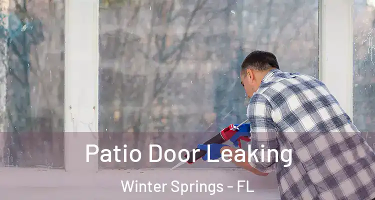  Patio Door Leaking Winter Springs - FL