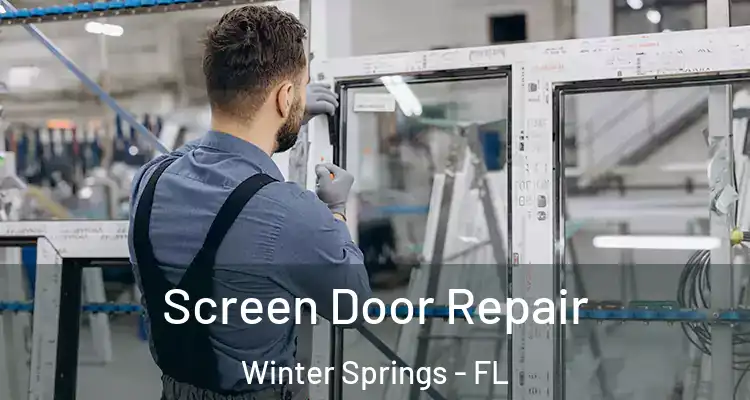  Screen Door Repair Winter Springs - FL