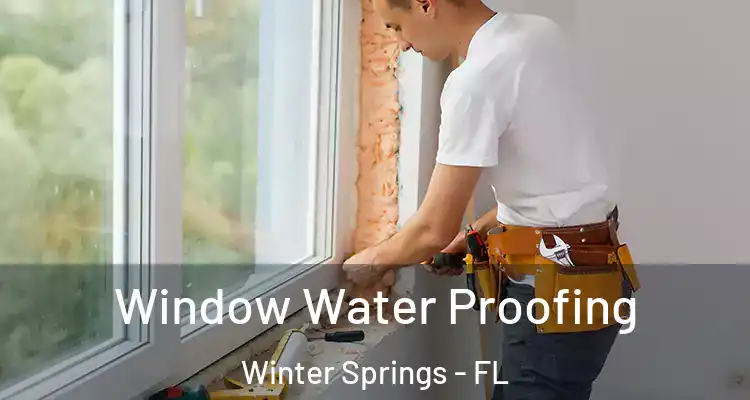  Window Water Proofing Winter Springs - FL